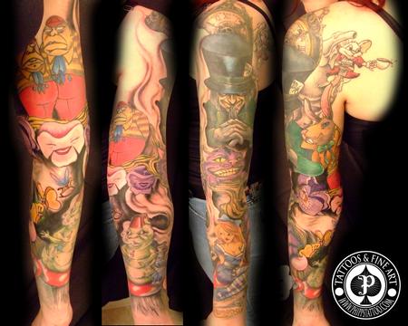 Tattoos - Alice In Wonderland - 77220